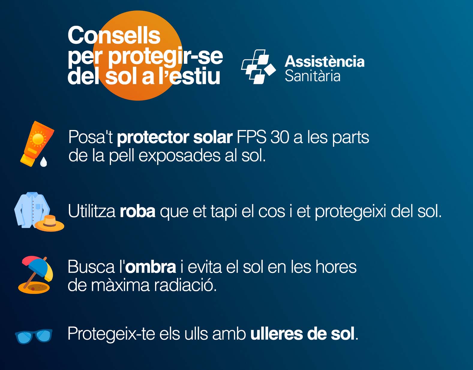 consells protegir-se del sol a l'estiu