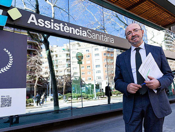 El president d'Assistència Sanitària, Dr. Ignacio Orce.