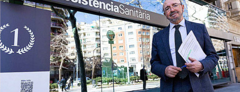 El president d'Assistència Sanitària, Dr. Ignacio Orce.