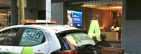 Accés a la delegació de Cornellà de Llobregat