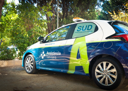 coche SUD assistencia sanitaria