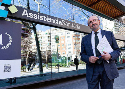 El president d'Assistència Sanitària, Dr. Ignacio Orce.