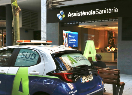 Accés a la delegació de Cornellà de Llobregat