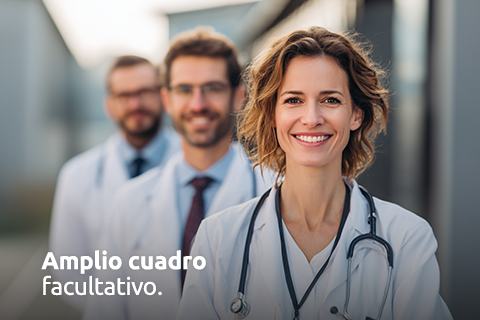 amplio cuadro facultativo