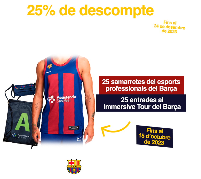 25% de descompte durant 6 mesos